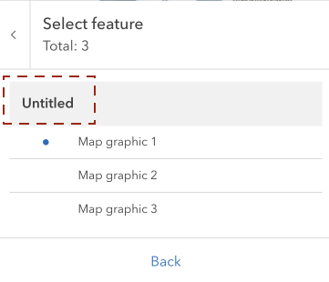 popup untitled label
