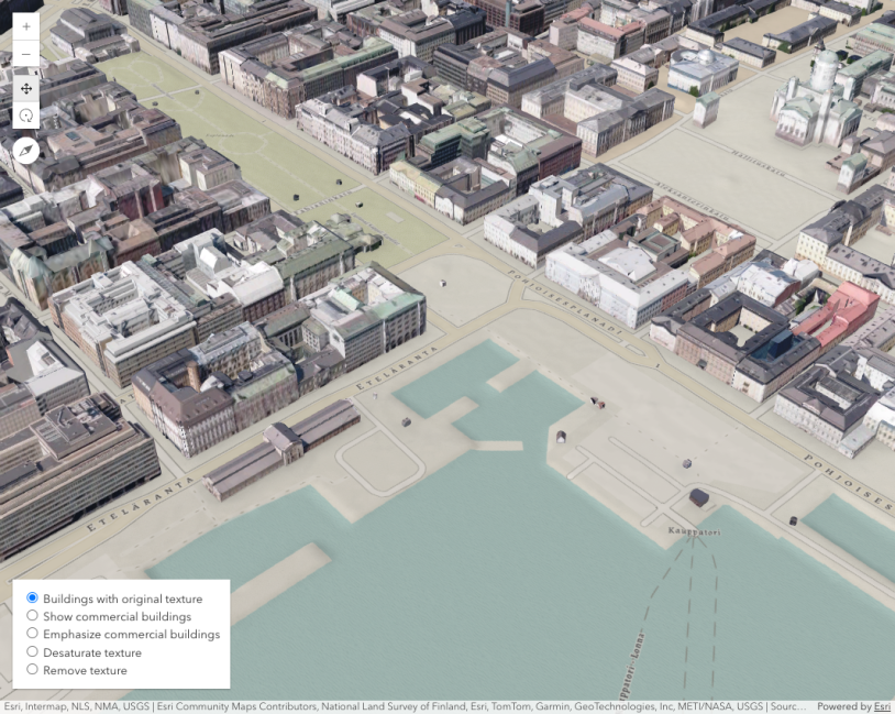 Thumbnail for Coloring options for textured buildings