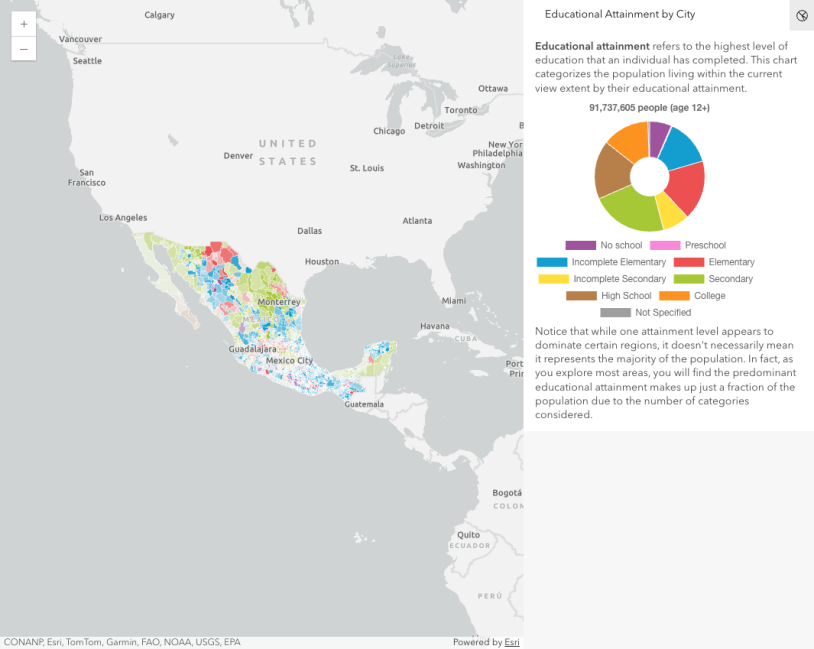 Thumbnail for Client-side statistics and ArcGIS Pie Chart