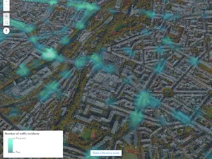 Thumbnail for Visualize points in a scene with a heatmap
