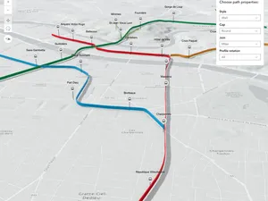 Thumbnail for Path visualization in 3D
