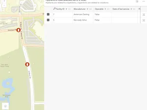 Thumbnail for FeatureTable with related records