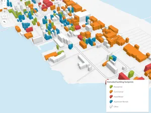 Thumbnail for Extrude building footprints based on real world heights
