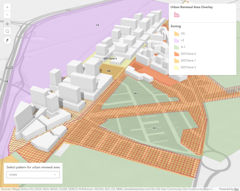 Thumbnail for Urban visualizations with polygon patterns