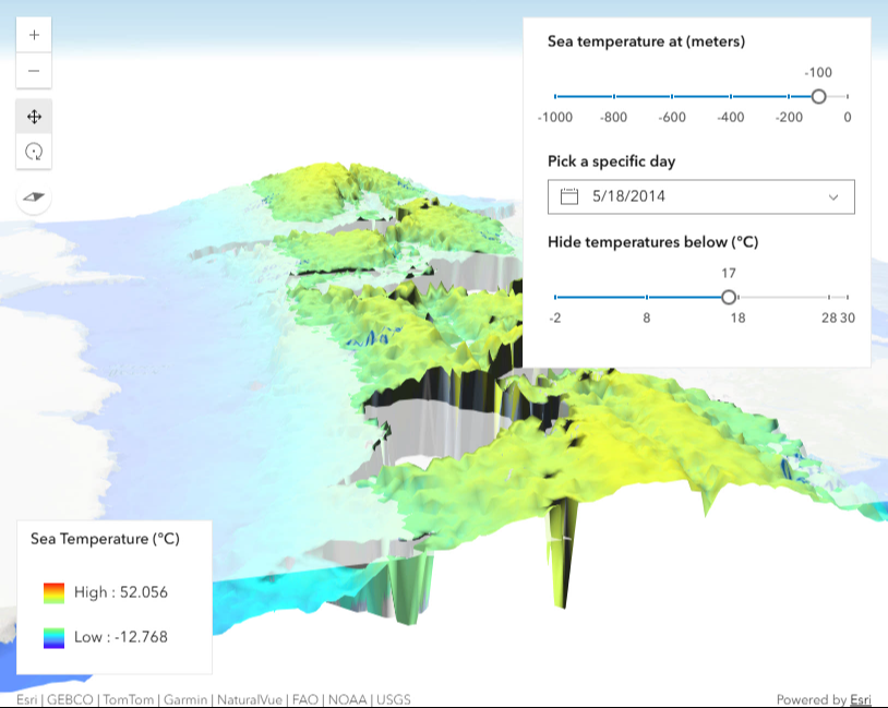 Thumbnail for Custom ElevationLayer - Thematic data as elevation