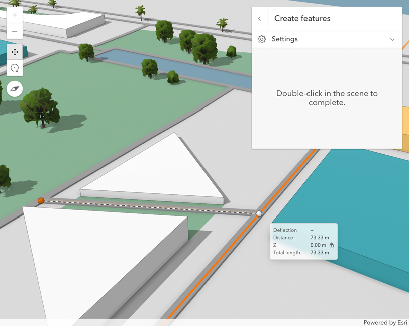 Edit features in 3D with the Editor component