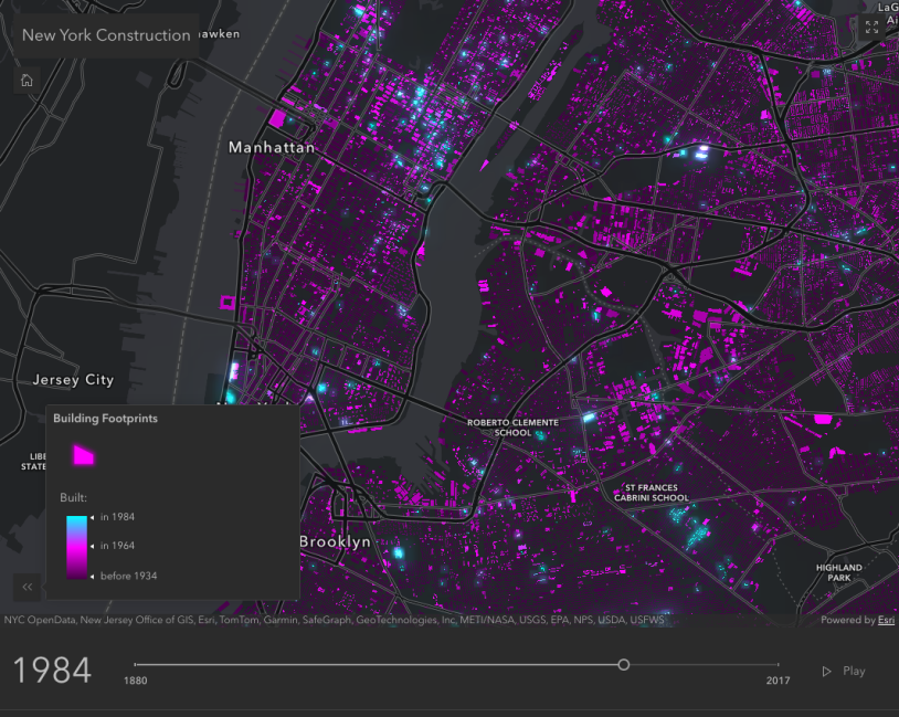 Animate color visual variable