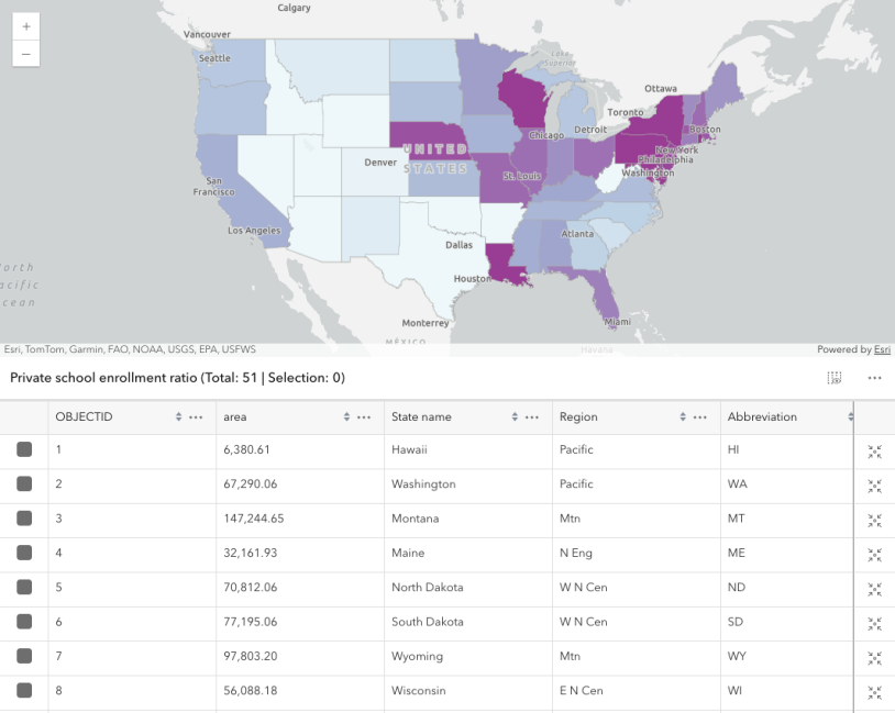 Thumbnail for Synchronize FeatureTable highlights and selection