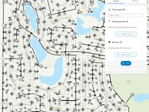 Thumbnail for UtilityNetwork Trace component