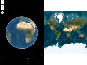Thumbnail for Synchronize Map and Scene component views