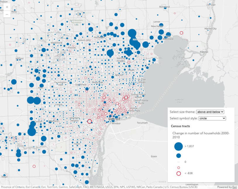 Thumbnail for Size visual variable themes