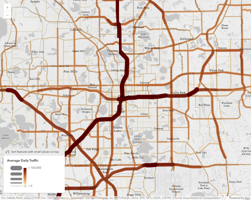 Thumbnail for Configure feature sort order