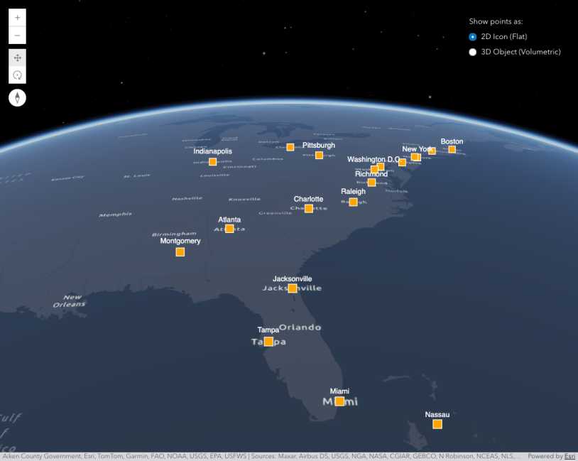 Thumbnail for Flat vs. volumetric 3D symbol layers