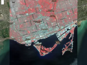 Thumbnail for ImageryLayer - server side raster function