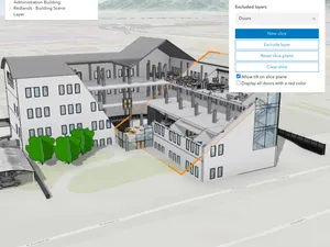 Thumbnail for BuildingSceneLayer with Slice component