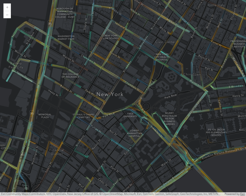 Thumbnail for Animated lines with WebGL