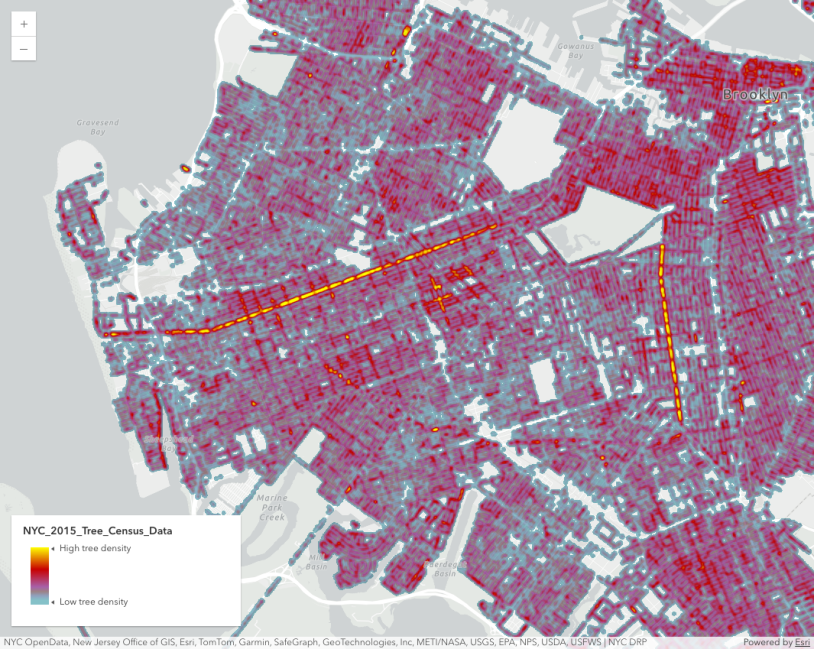 Create a static heatmap