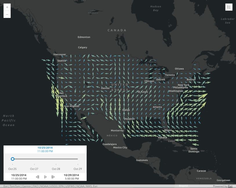 Thumbnail for Visualizing wind data with VectorFieldRenderer
