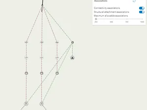 Thumbnail for UtilityNetworkAssociations widget