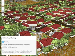 Thumbnail for Filter points in a PointCloudLayer