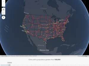 Thumbnail for MapImageLayer - Set definition expressions on sublayers