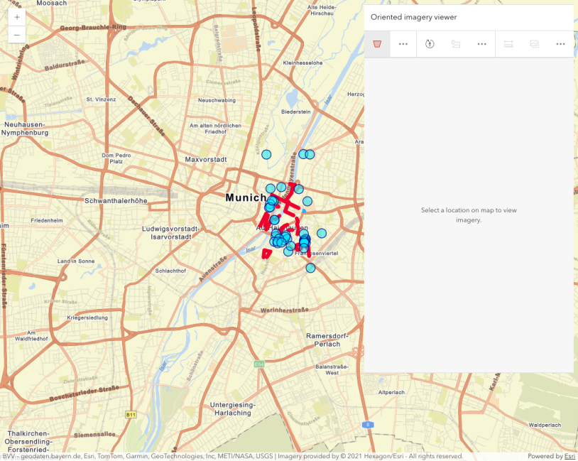 Thumbnail for Data Capture in OrientedImageryViewer