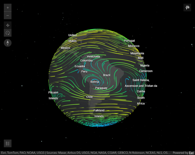 Thumbnail for FlowRenderer in a 3D scene