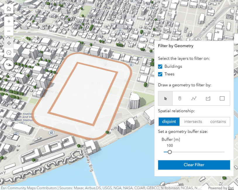 Thumbnail for Filter SceneLayer with FeatureFilter