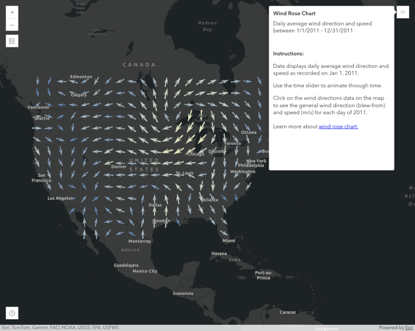 Thumbnail for Transposed multidimensional ImageryTileLayer