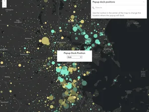 Thumbnail for Popup dock positions