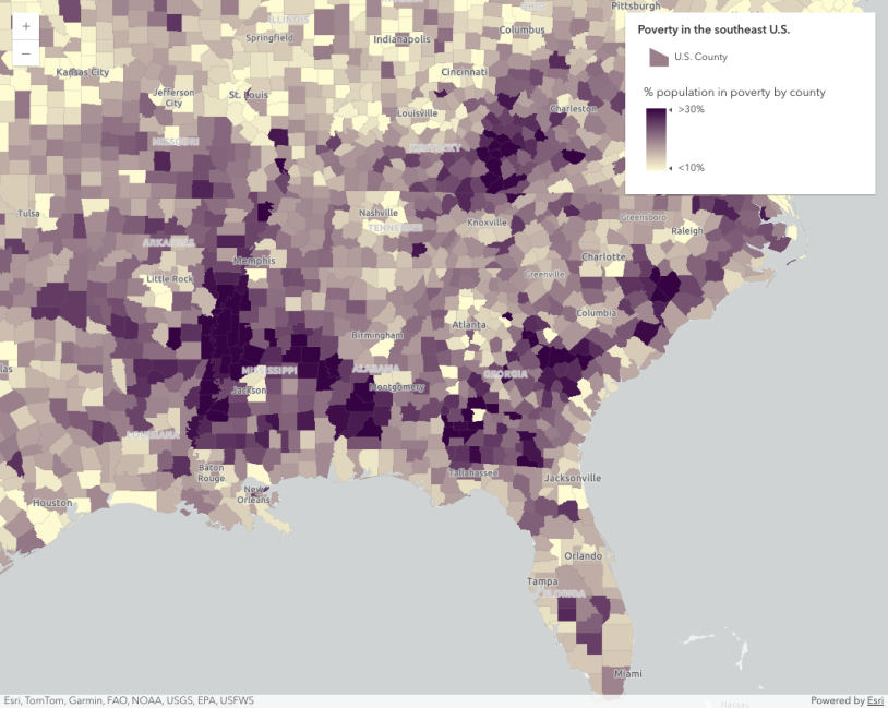Data-driven continuous color