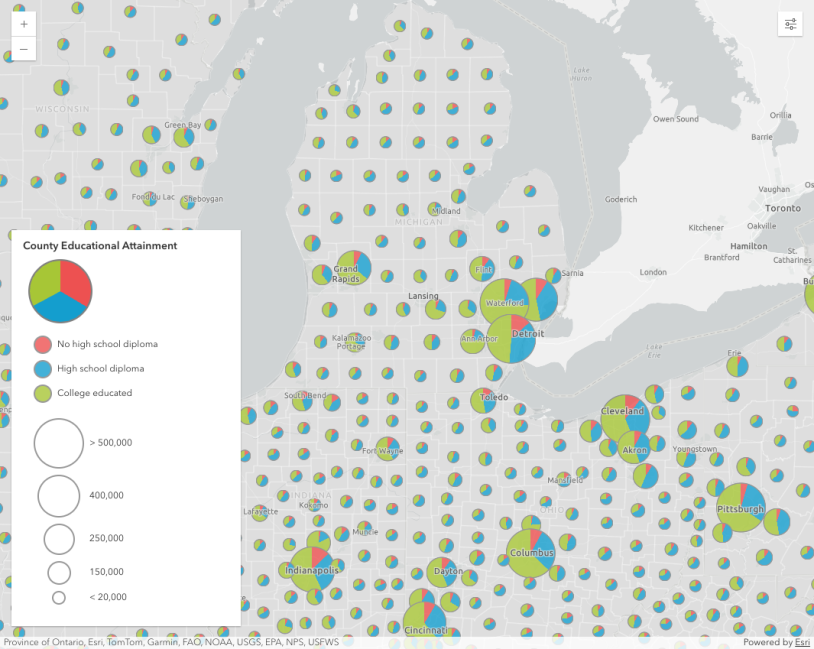 Thumbnail for Pie charts