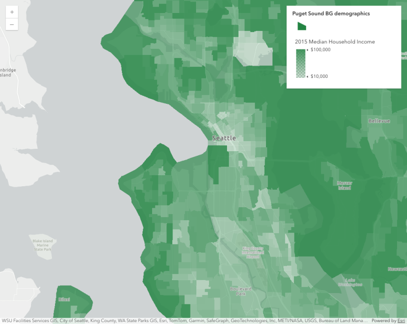 Data-driven opacity