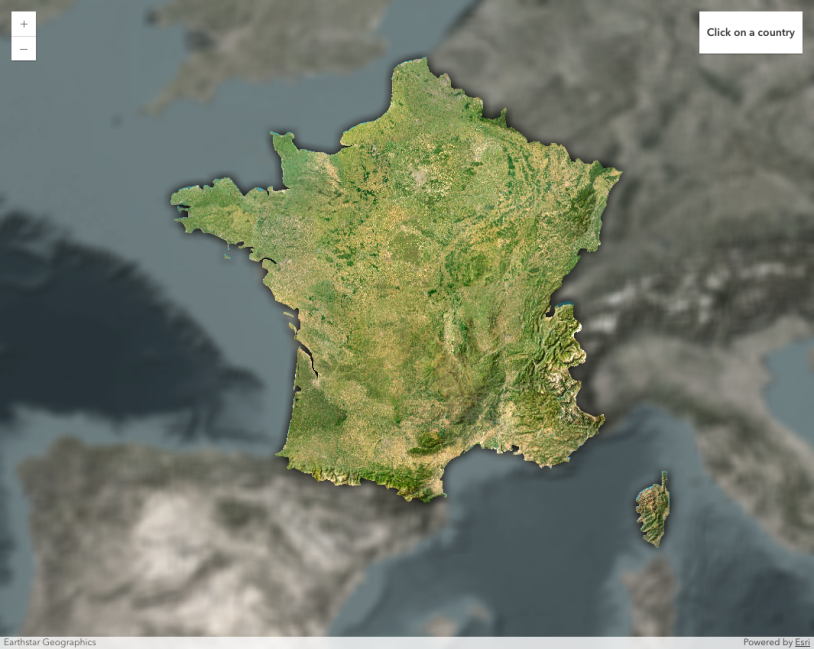 Thumbnail for Highlight a country with an effect