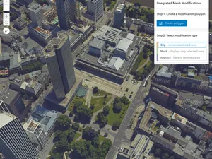 Thumbnail for Integrated mesh modification