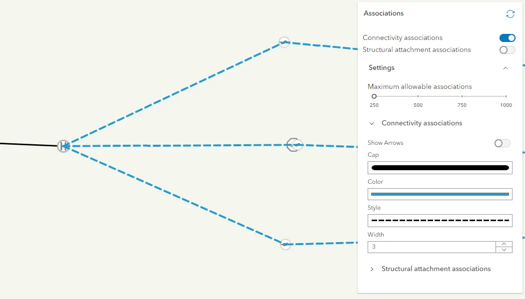 UNAssociations settings