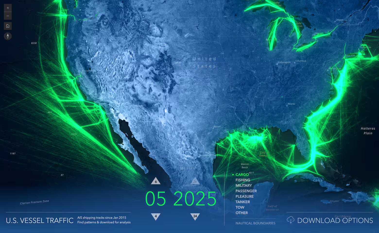 U.S. Vessel Traffic