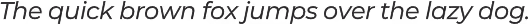 Montserrat Italic font preview