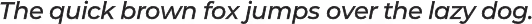 Montserrat Medium Italic font preview