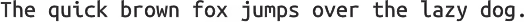 Ubuntu Mono Regular font preview