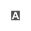 Alpha/A Symbol Style