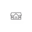 Split level home Symbol Style
