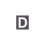 Delta/D Symbol Style