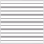 K Alternating Horizontal Symbol Style