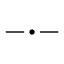 Line with 1 Marker Symbol Style