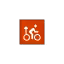 Medical Bicycle Unit Symbol Style