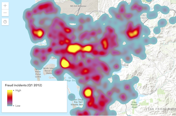 Heatmaprenderer Arcgis Api For Javascript