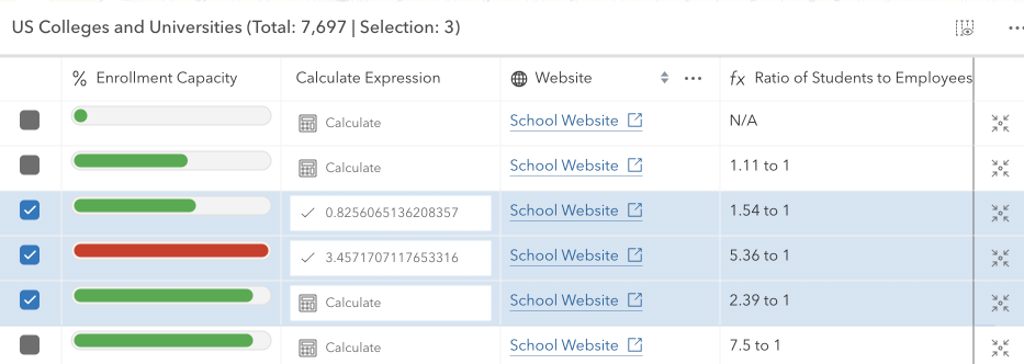 FeatureTable custom content