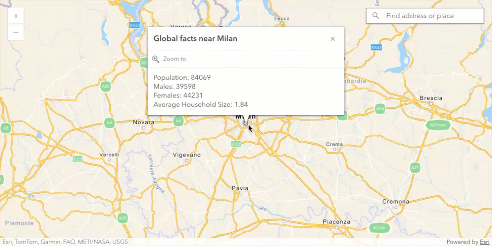 Get demographic data