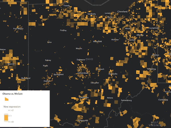 Choosing a color ramp, Overview, ArcGIS Maps SDK for JavaScript 4.27